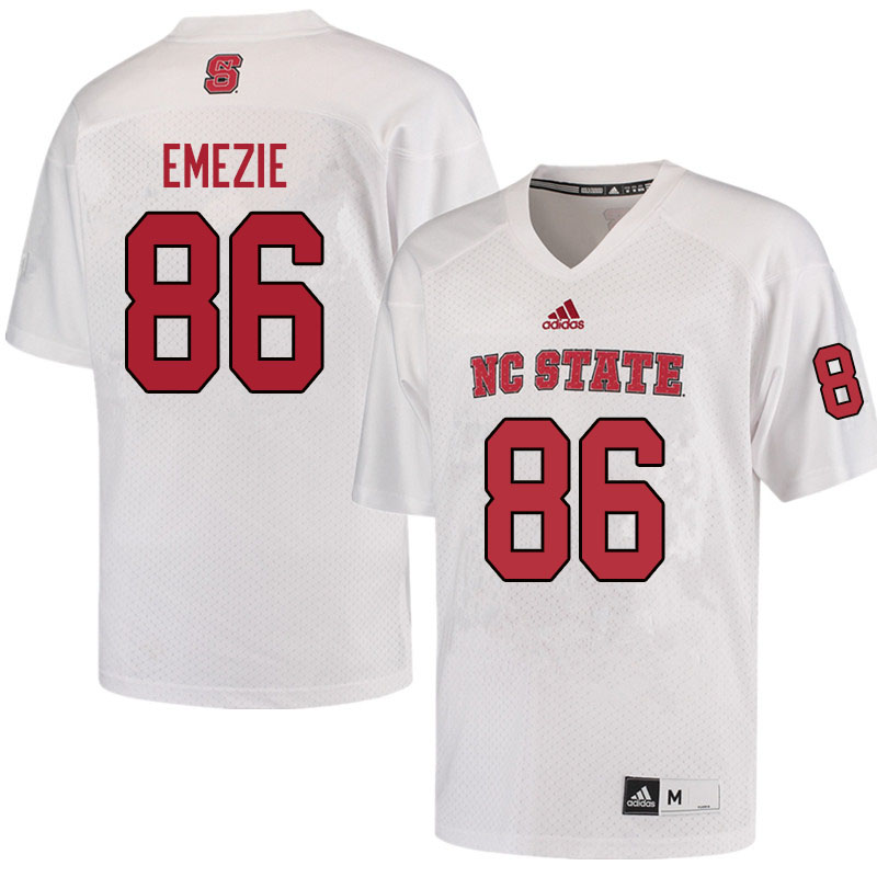 Men #86 Emeka Emezie NC State Wolfpack College Football Jerseys Sale-Red - Click Image to Close